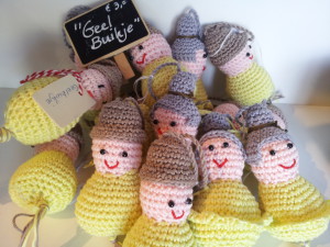 Sleutelhanger geelbuikje